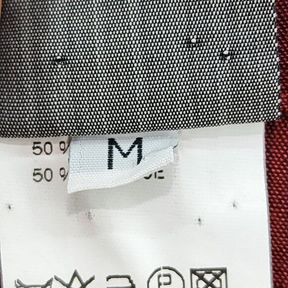 Lilith Vintage Women's Linen Blend Button Front Fitted Blouse - M - Picture 7 of 8